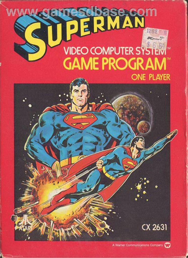 Superman - Atari 2600 (Atari) video game collectible - Main Image 1