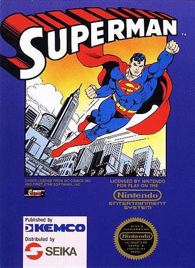 Superman - Nintendo Entertainment System (NES) video game collectible - Main Image 2
