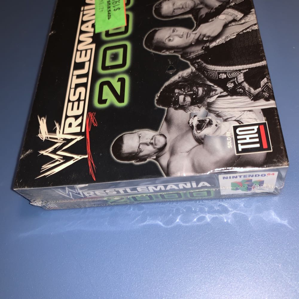 WWF Wrestlemania 2000 - Nintendo 64 (N64) (THQ - 4) video game collectible [Barcode 785138301136] - Main Image 4
