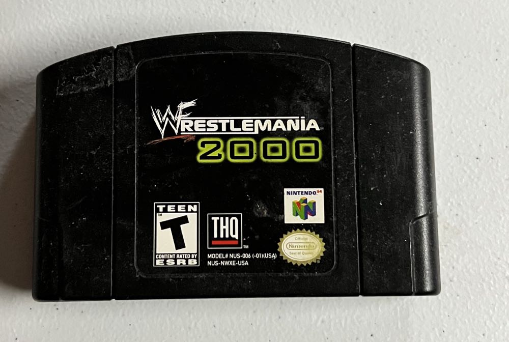 WWF Wrestlemania 2000 - Nintendo 64 (N64) video game collectible - Main Image 2