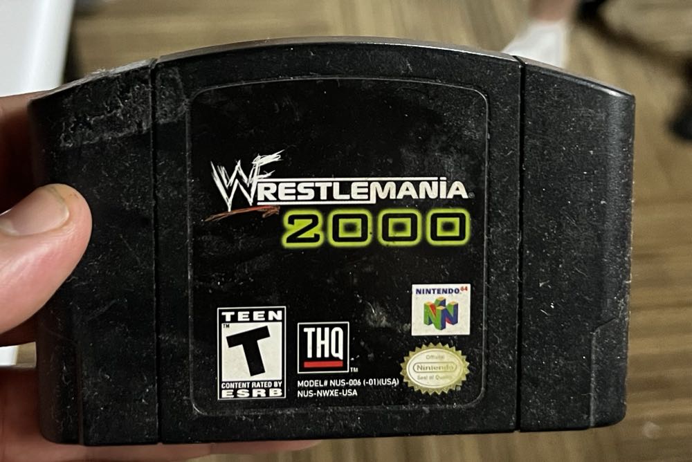 WWF Wrestlemania 2000 - Nintendo 64 (N64) video game collectible - Main Image 4