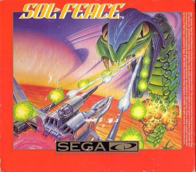 Sol Feace - Sega CD (1) video game collectible - Main Image 2
