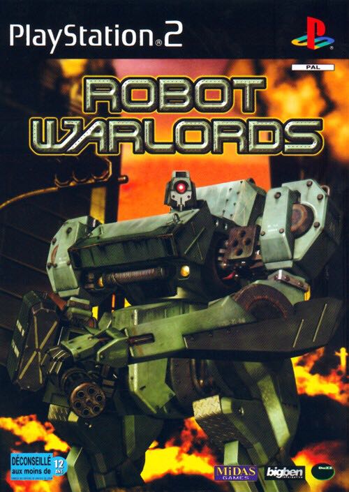 Robot Warlords - Sony PlayStation 2 (PS2) video game collectible [Barcode 8713399008442] - Main Image 1