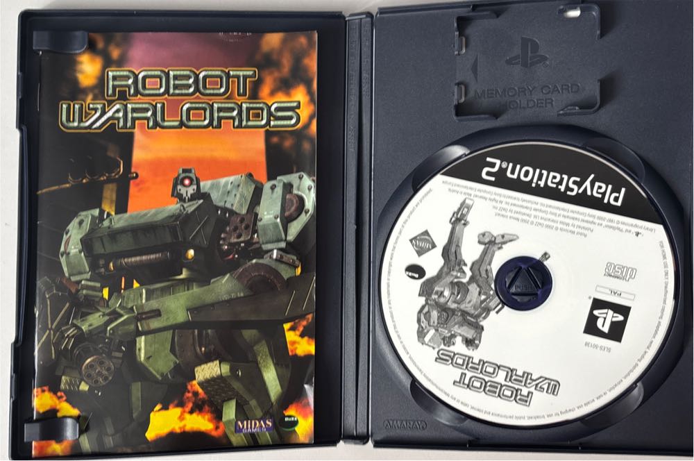 Robot Warlords - Sony PlayStation 2 (PS2) video game collectible [Barcode 8713399008442] - Main Image 3