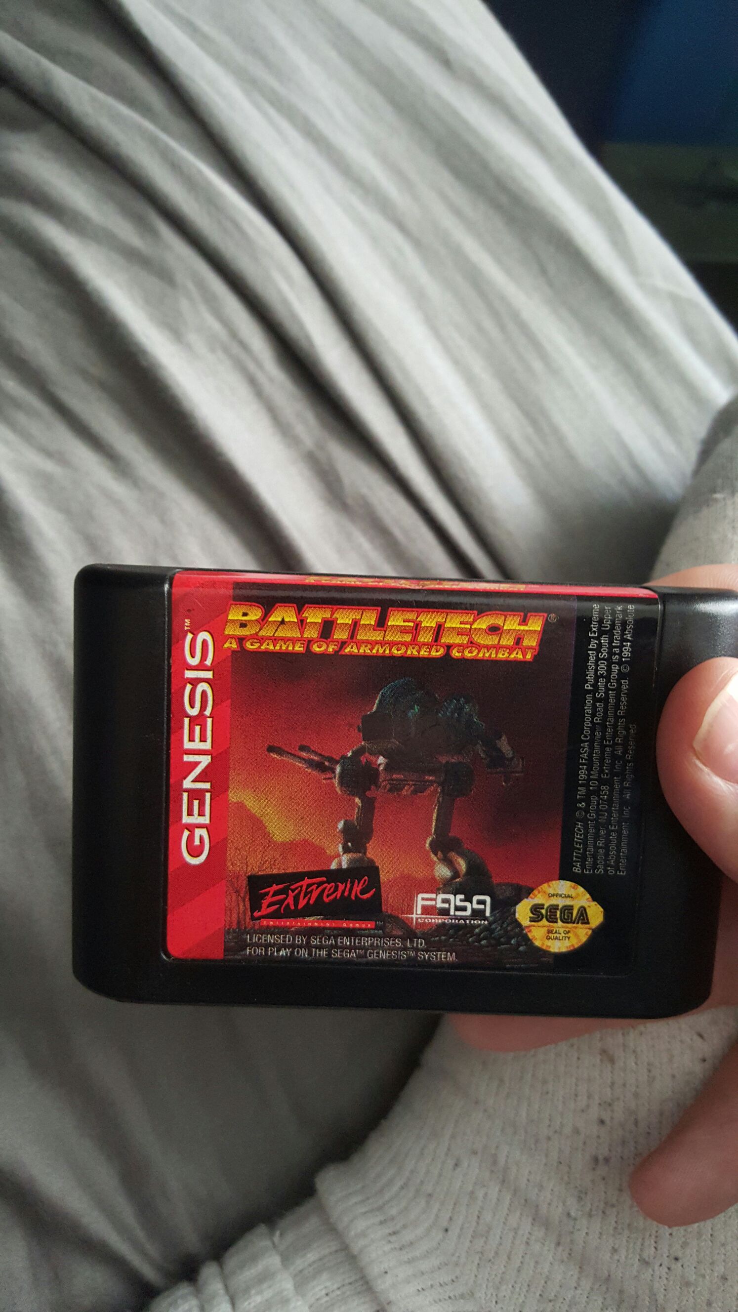 battletech - Sega Genesis (Mega Drive) video game collectible - Main Image 1