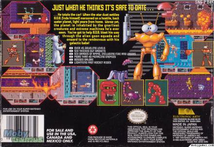 B.O.B. - Nintendo Super Nintendo Entertainment System (SNES) video game collectible - Main Image 2