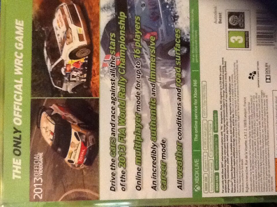 WRC 4 - Microsoft Xbox 360 (Bigben) video game collectible [Barcode 3499550319989] - Main Image 2
