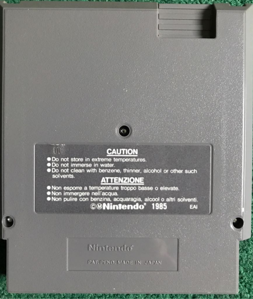 Probotector - Nintendo Entertainment System (NES) (Konami) video game collectible [Barcode 074299083853] - Main Image 2