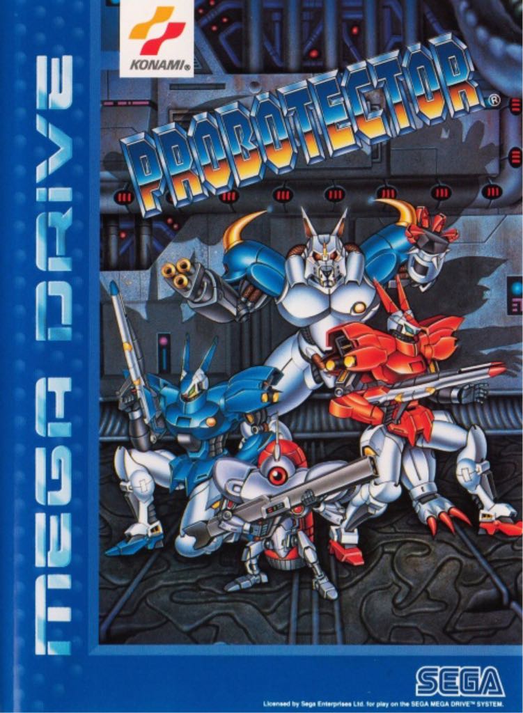 Probotector (cartmod) - Sega Megadrive (Boite Et Notice) video game collectible - Main Image 1