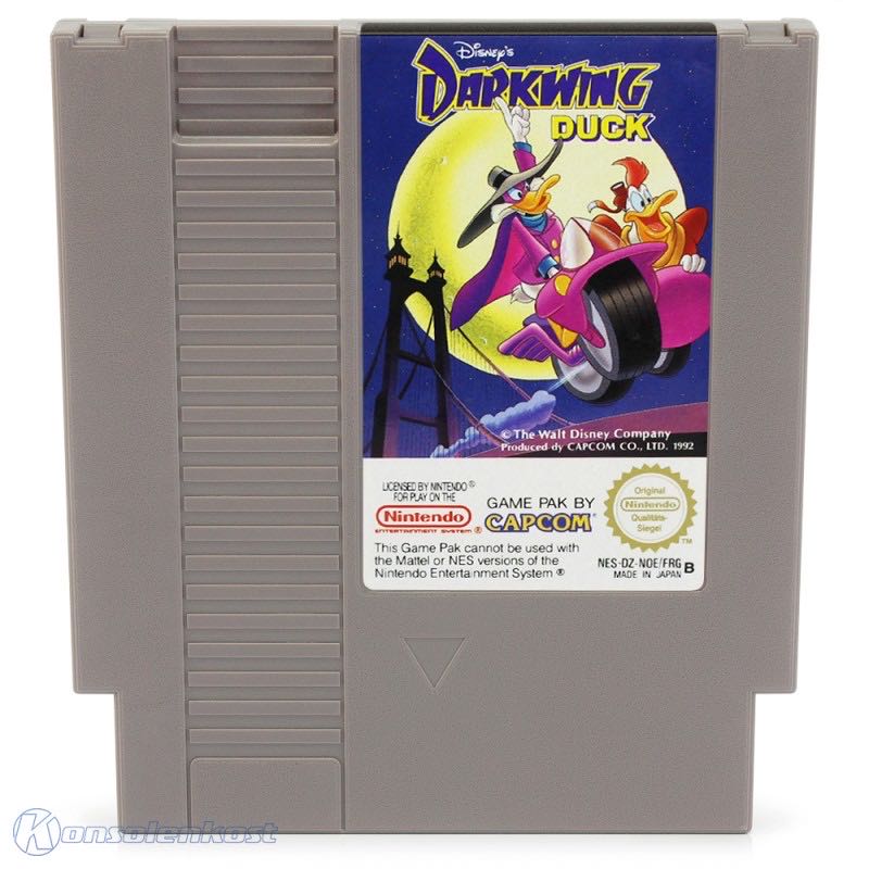 Darkwing Duck - Nintendo Entertainment System (NES) (Capcom - 1) video game collectible - Main Image 3