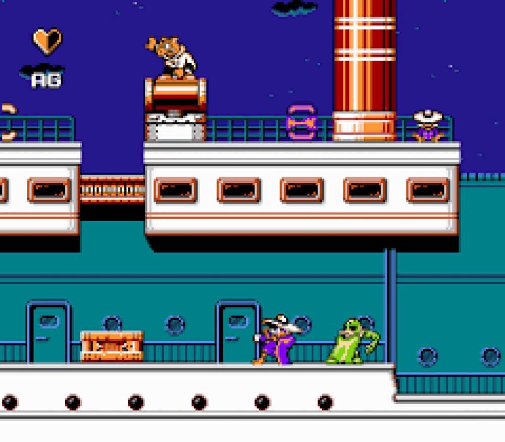 Darkwing Duck - Nintendo Entertainment System (NES) (Capcom - 1) video game collectible - Main Image 4