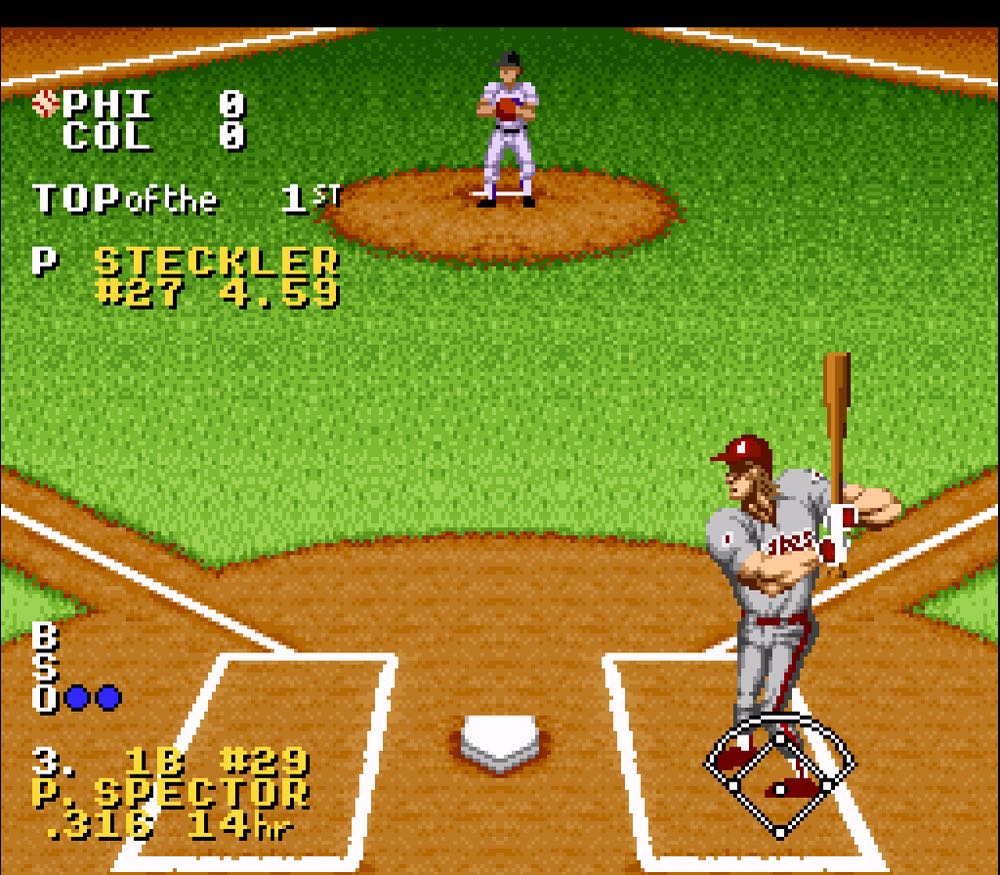 Ken Griffey Jr. Presents Major League Baseball - Nintendo Super Nintendo Entertainment System (SNES) (Nintendo - 2) video game collectible [Barcode 045496830281] - Main Image 4