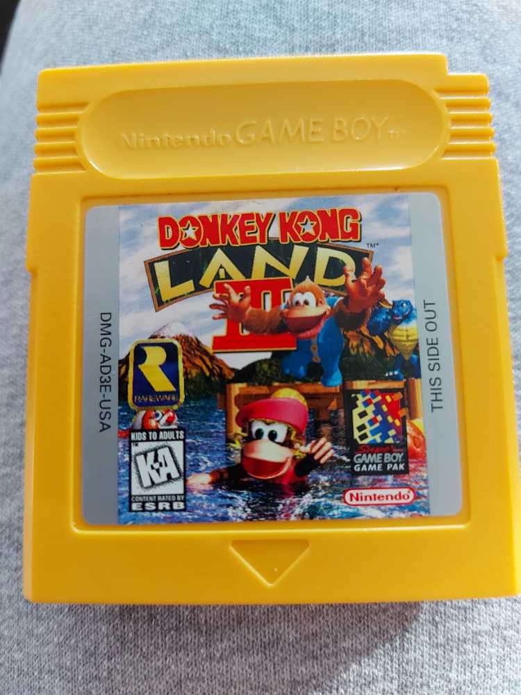 Donkey Kong Land 3 - Nintendo Game Boy (Rare - 1) video game collectible - Main Image 4