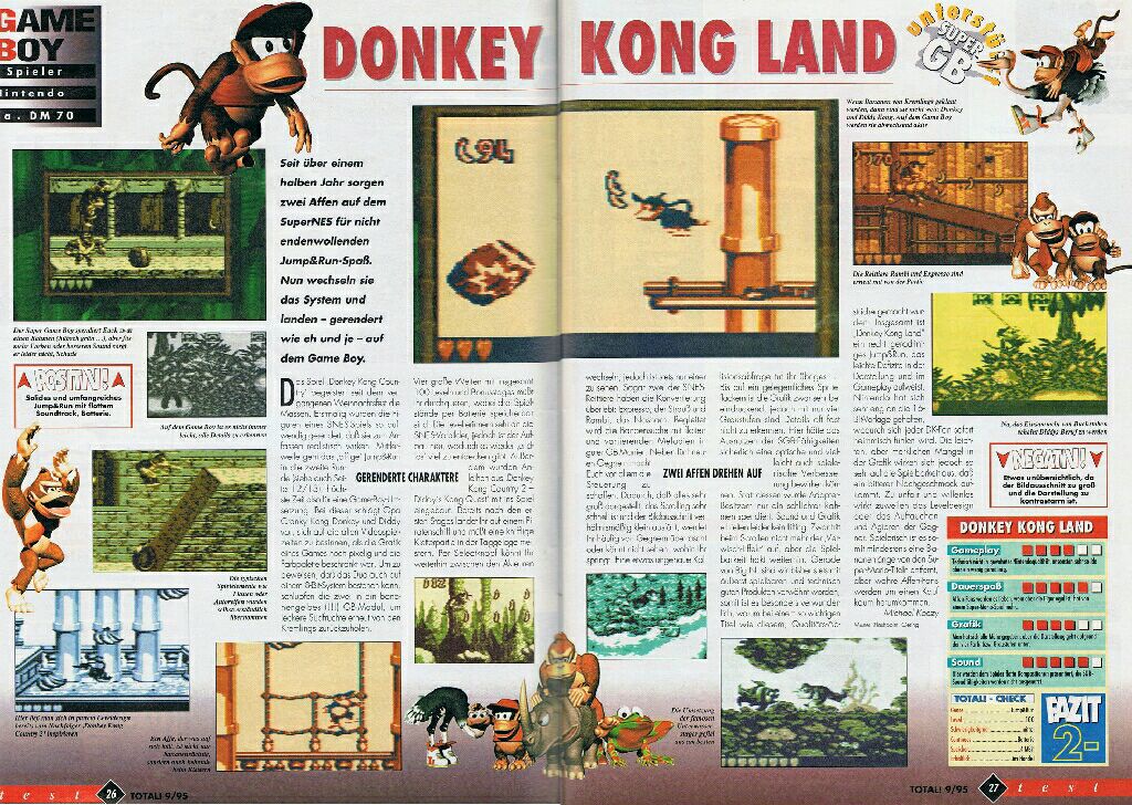 Donkey Kong Land 3 - Nintendo Game Boy video game collectible - Main Image 2