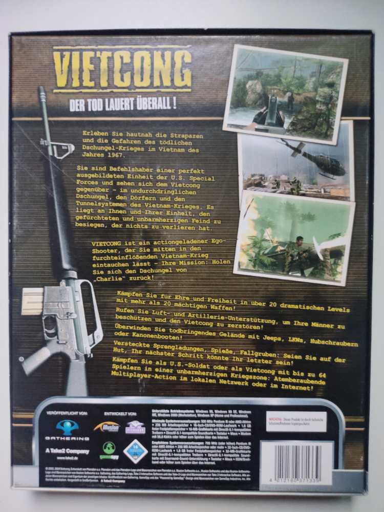 Vietcong - PC (Gathering) video game collectible [Barcode 4012160371339] - Main Image 2