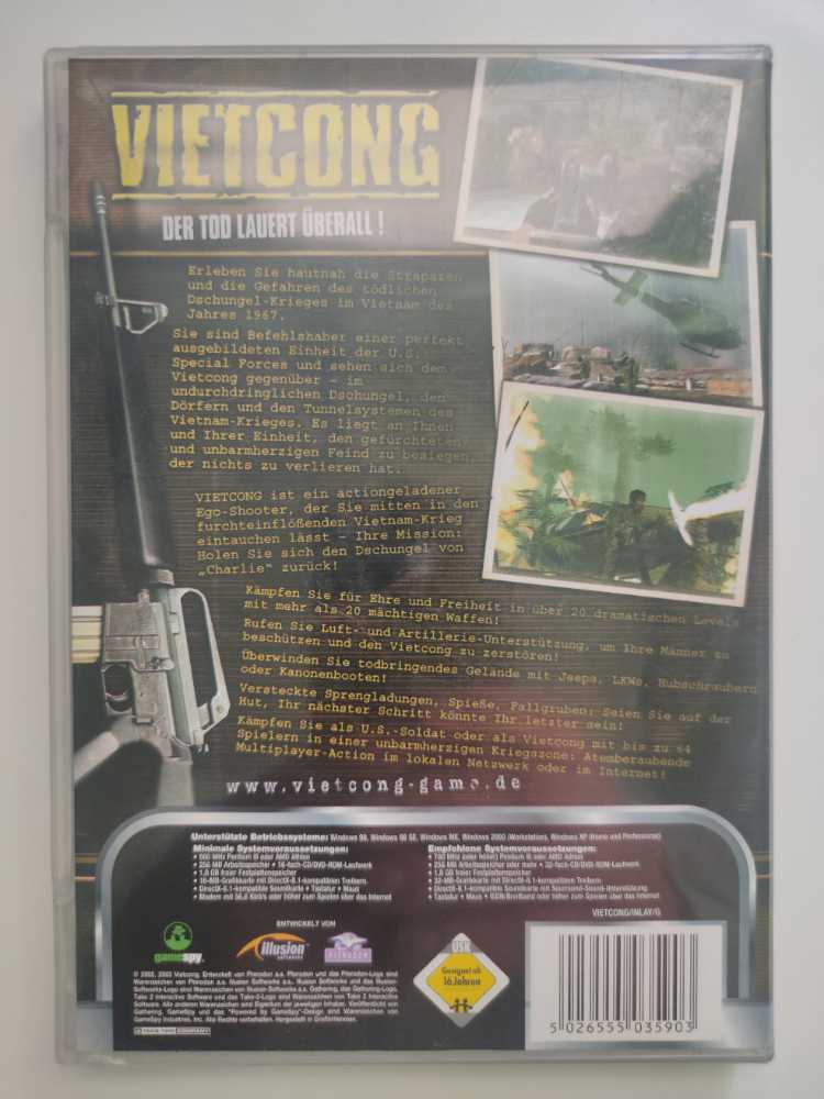 Vietcong - PC video game collectible [Barcode 5026555035903] - Main Image 2
