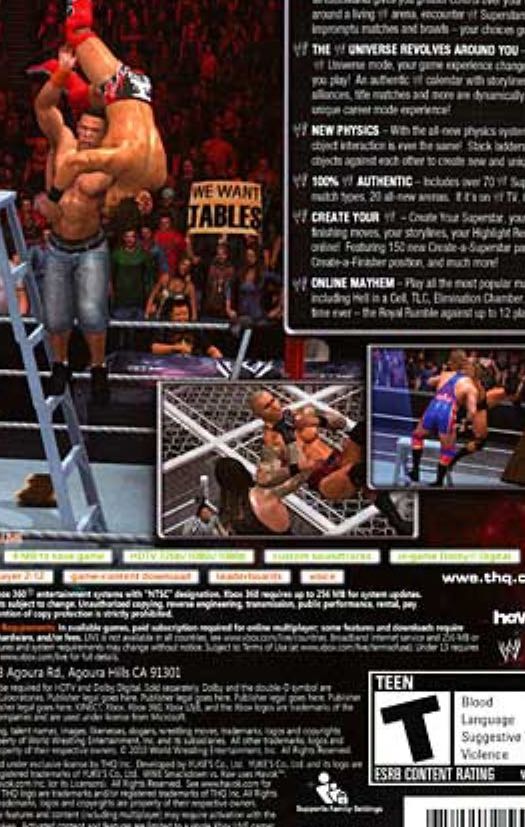 WWE Smackdown Vs Raw 2011 - Nintendo Wii video game collectible - Main Image 2