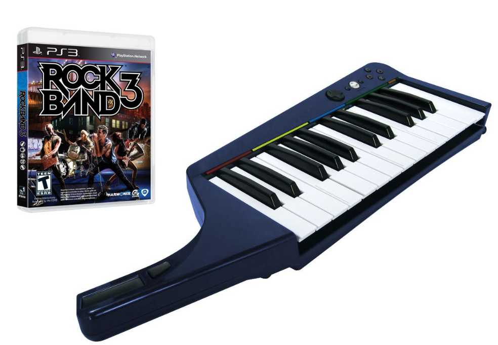 Rock Band 3: Piano Bundle - Sony PlayStation 3 (PS3) (EA Games - 6) video game collectible [Barcode 728658024963] - Main Image 2
