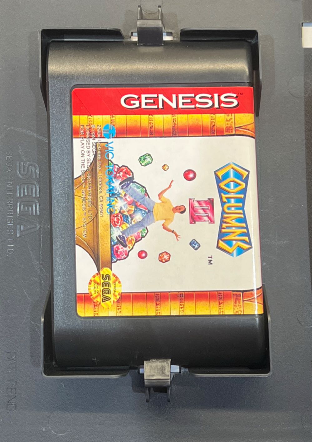 Columns III - Sega Genesis (Mega Drive) (Sega - 1-2 Local & Online) video game collectible [Barcode 034912230569] - Main Image 4