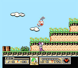 Tiny Toon Adventures - Nintendo Entertainment System (NES) (Konami - 1) video game collectible - Main Image 3