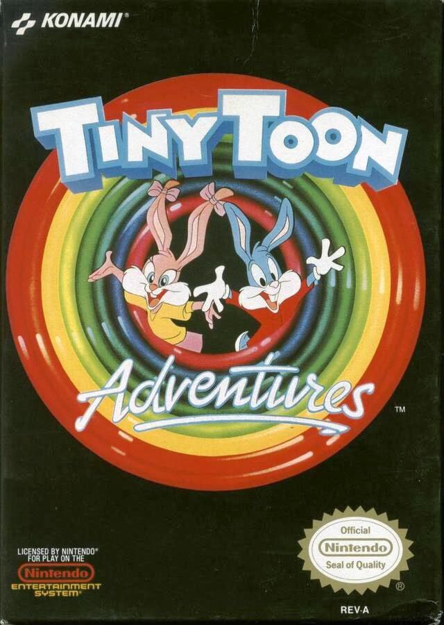Tiny Toon Adventures 1 - Nintendo Entertainment System (NES) (Konami - 1) video game collectible - Main Image 1