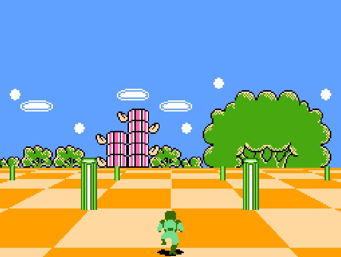 3-D WorldRunner - Nintendo Entertainment System (NES) (Acclaim Entertainment - 1) video game collectible [Barcode 021481102014] - Main Image 4