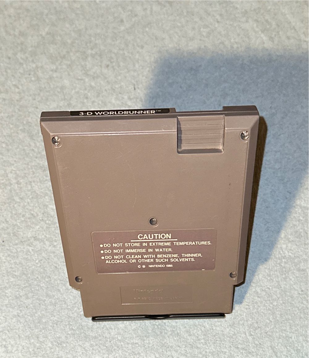 3-D WorldRunner - Nintendo Entertainment System (NES) (1987, Acclaim) video game collectible - Main Image 4
