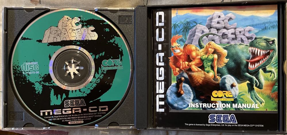 BC Racers - Sega Mega CD (Boite Et Notice) video game collectible - Main Image 3