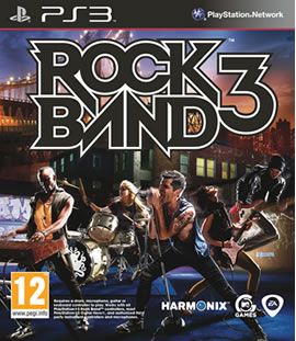 Rockband 3 - Sony PlayStation 3 (PS3) video game collectible - Main Image 1