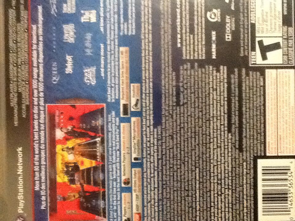 Rockband 3 - Sony PlayStation 3 (PS3) video game collectible - Main Image 2