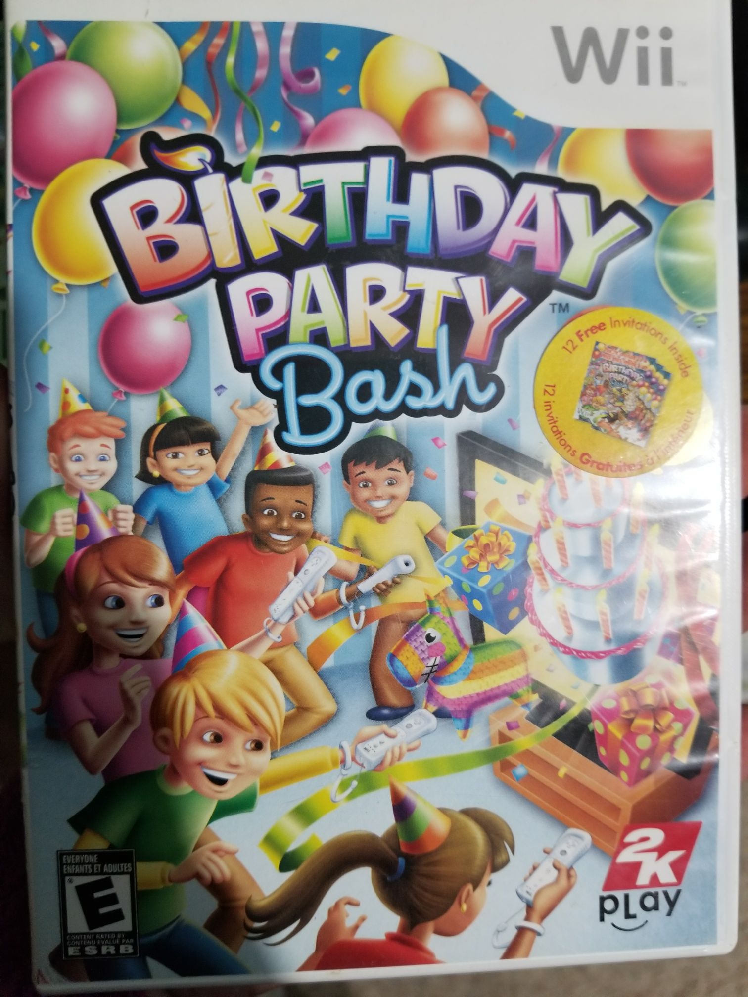 Birthday Party Bash - Nintendo Wii video game collectible [Barcode 710425346200] - Main Image 1