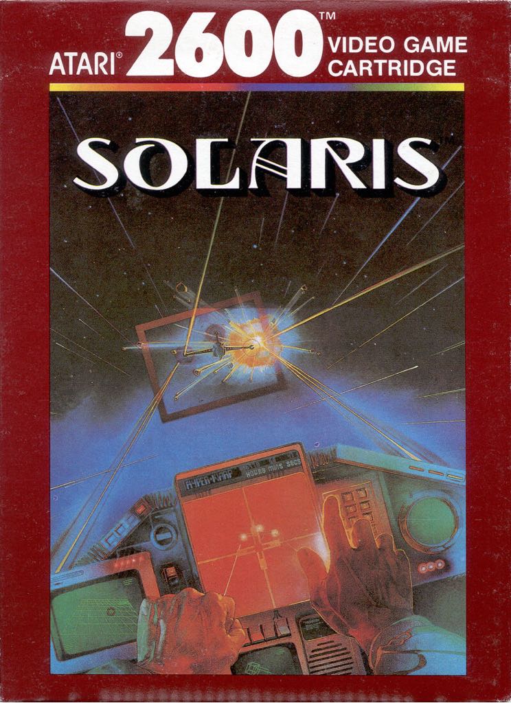 Solaris - Atari 2600 video game collectible - Main Image 1