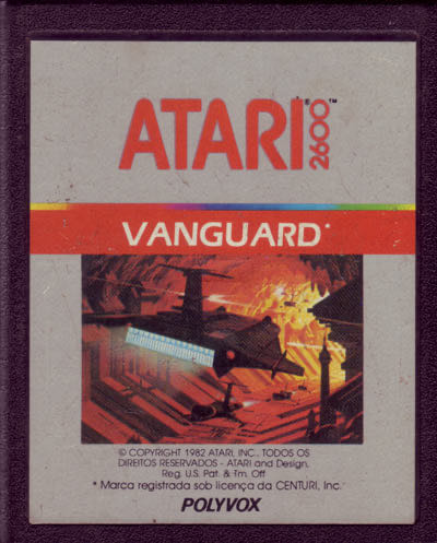 Vanguard - Atari 2600 (Atari* Inc. - 1) video game collectible [Barcode 077000026699] - Main Image 3