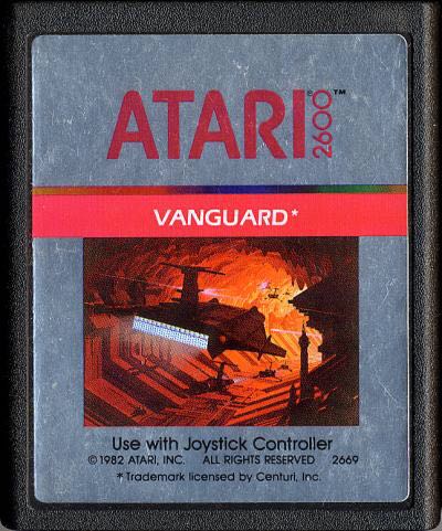 Vanguard - Atari 2600 (Atari Inc. - 1-2) video game collectible - Main Image 3