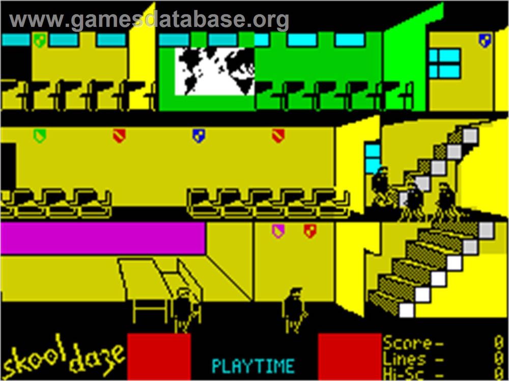 Skool Daze - Sinclair ZX Spectrum (Alternative Software Ltd.) video game collectible [Barcode 5015103872145] - Main Image 4