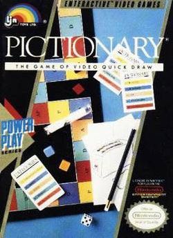 Pictionary - Nintendo Entertainment System (NES) video game collectible - Main Image 1