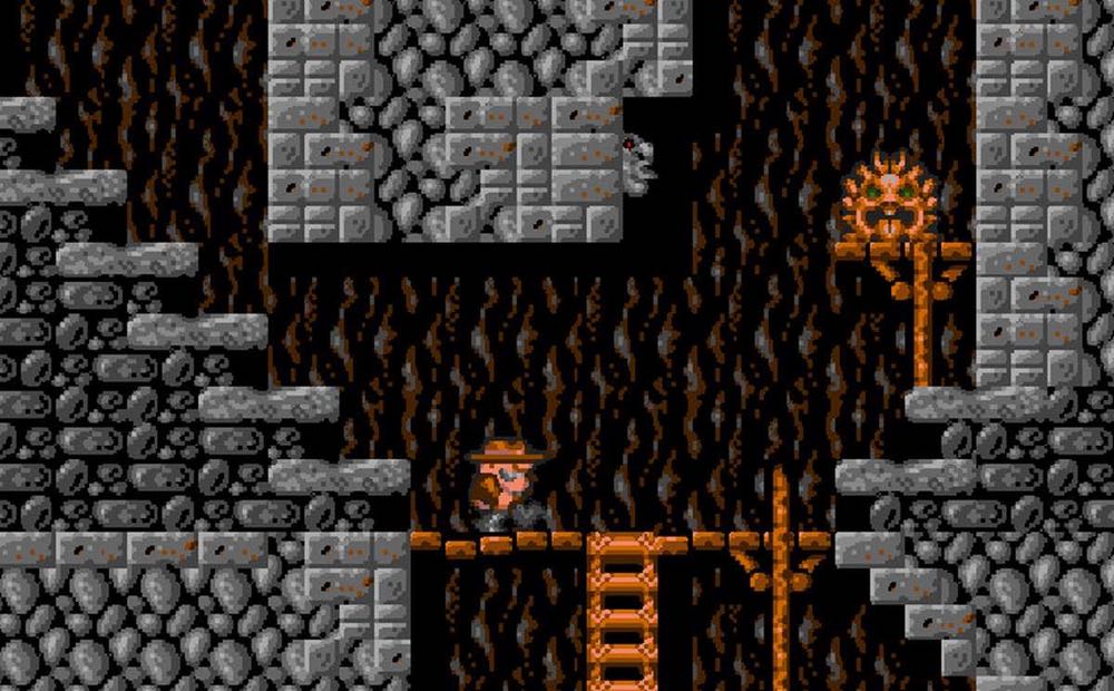 Rick Dangerous - Sega Genesis (Mega Drive) (Pascal Bosquet - 1) video game collectible [Barcode 5017096000550] - Main Image 4