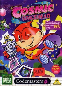 Cosmic Spacehead - Sega Master System video game collectible [Barcode 5024866190137] - Main Image 1