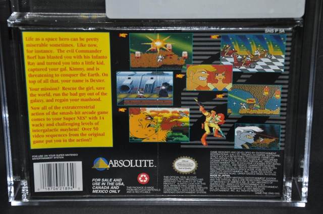 Space Ace - Sega CD (ReadySoft - 1) video game collectible [Barcode 092667850081] - Main Image 2