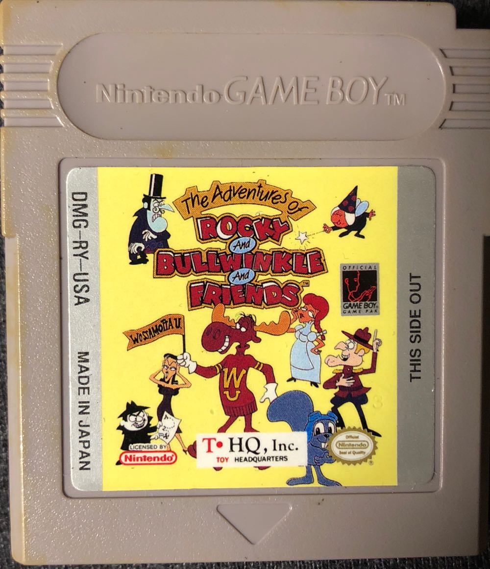 The Adventures Of Rocky And Bullwinkle And Friends - Nintendo Game Boy (THQ - 1) video game collectible - Main Image 2