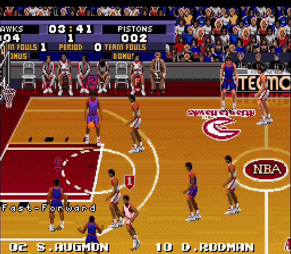 TECMO SUPER NBA BASKETBALL CIB - Sega Genesis (Mega Drive) (Tecmo - 1-2) video game collectible [Barcode 018946030029] - Main Image 4