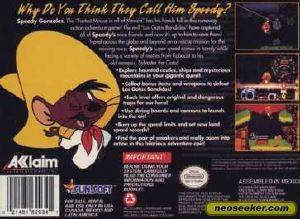 Speedy Gonzales: Los Gatos Bandidos - Nintendo Super Nintendo Entertainment System (SNES) (Acclaim Entertainment - 1) video game collectible [Barcode 021481620341] - Main Image 2