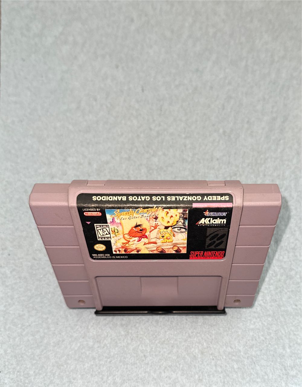 Speedy Gonzales:  Los Gatos Bandidos - Nintendo Super Nintendo Entertainment System (SNES) video game collectible - Main Image 3