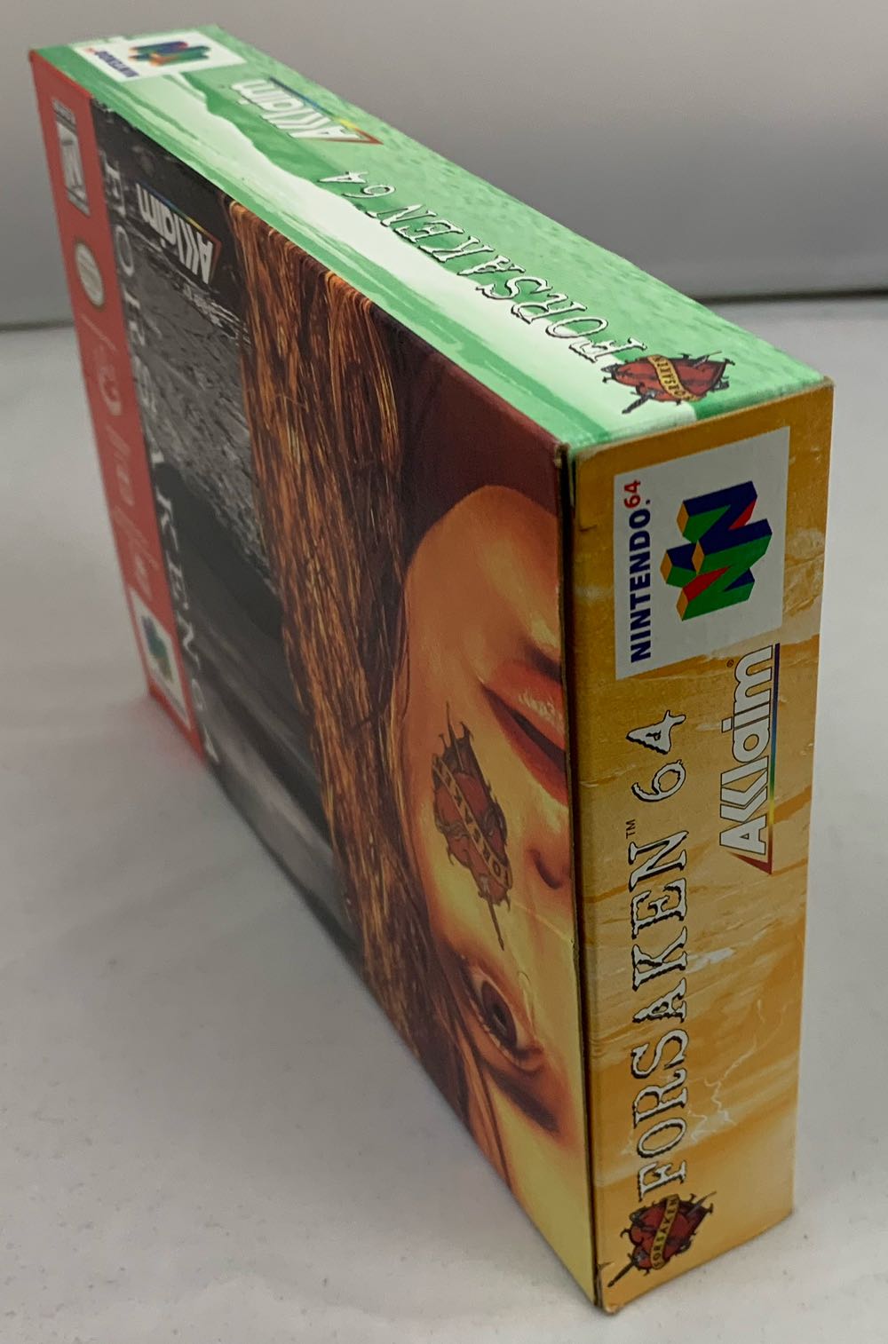 Forsaken 64 - Nintendo 64 (N64) (Acclaim Entertainment - 4) video game collectible [Barcode 021481641384] - Main Image 3