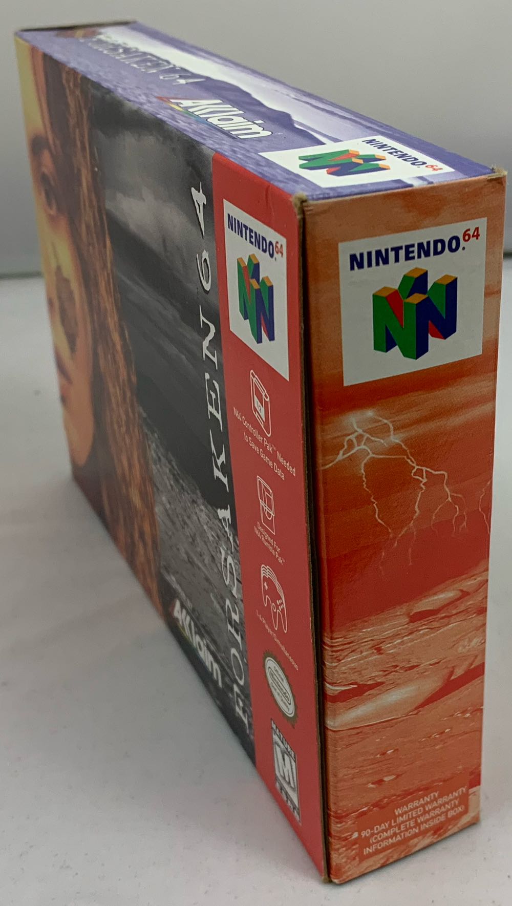 Forsaken 64 - Nintendo 64 (N64) (Acclaim Entertainment - 4) video game collectible [Barcode 021481641384] - Main Image 4