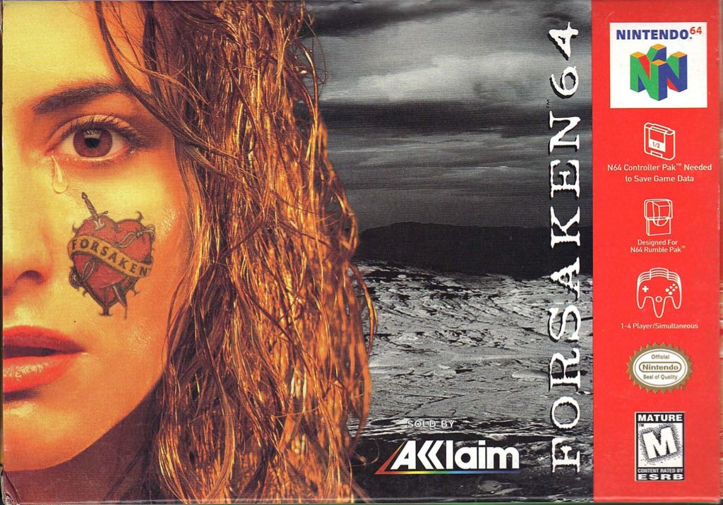 Forsaken 64 - Nintendo 64 (N64) video game collectible - Main Image 1