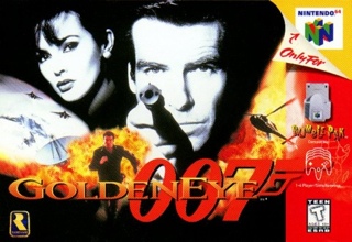 GoldenEye 007 - Nintendo 64 (N64) (Activision Blizzard - 1) video game collectible [Barcode 47674103] - Main Image 1