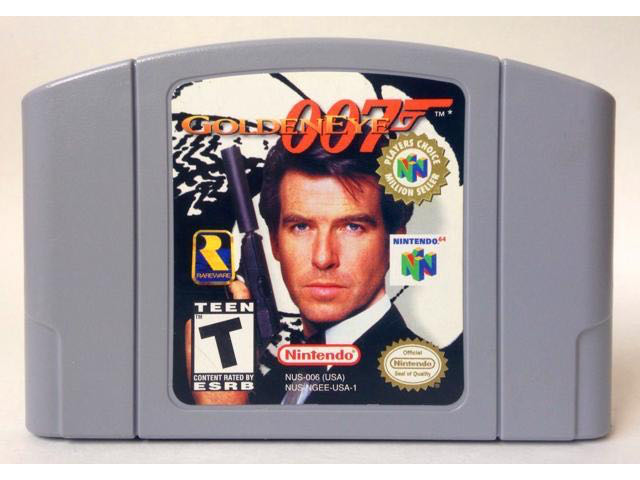 GoldenEye 007 - Nintendo 64 (N64) (Activision Blizzard - 1) video game collectible [Barcode 47674103] - Main Image 3