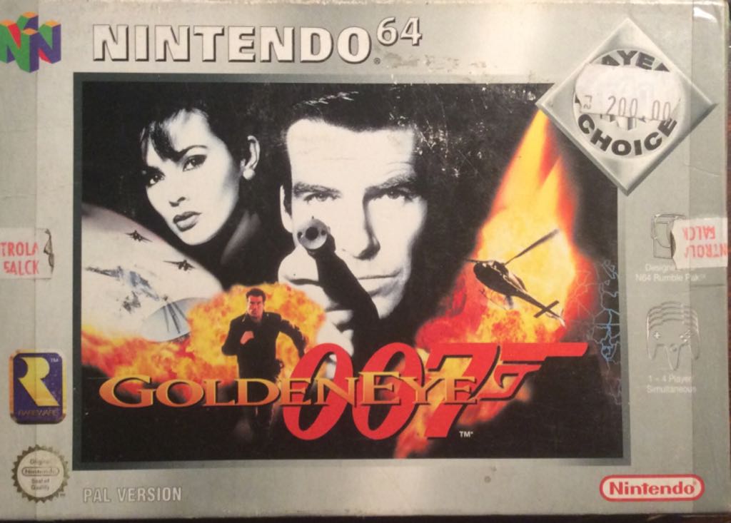GoldenEye 007 - Nintendo 64 (N64) video game collectible - Main Image 1