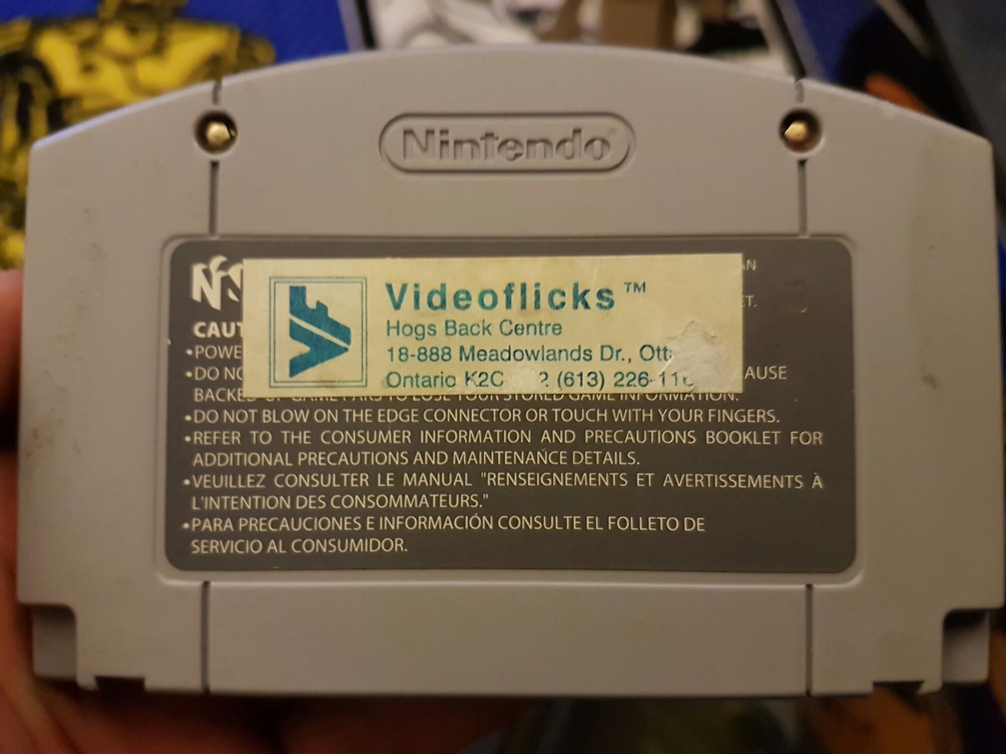 GoldenEye 007 - Nintendo 64 (N64) (Nintendo/Rareware - 4) video game collectible - Main Image 2